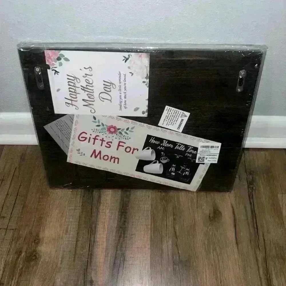 NEW! Funny Wooden Holder for Mother’s! Mugs&Glasses Not Included,Assembly Needed